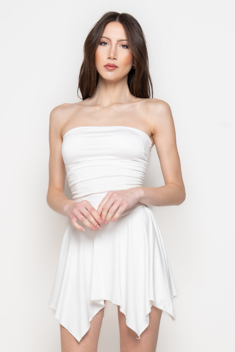 Miniabito Donna Fascia con Gonna Asimmetrica Main image