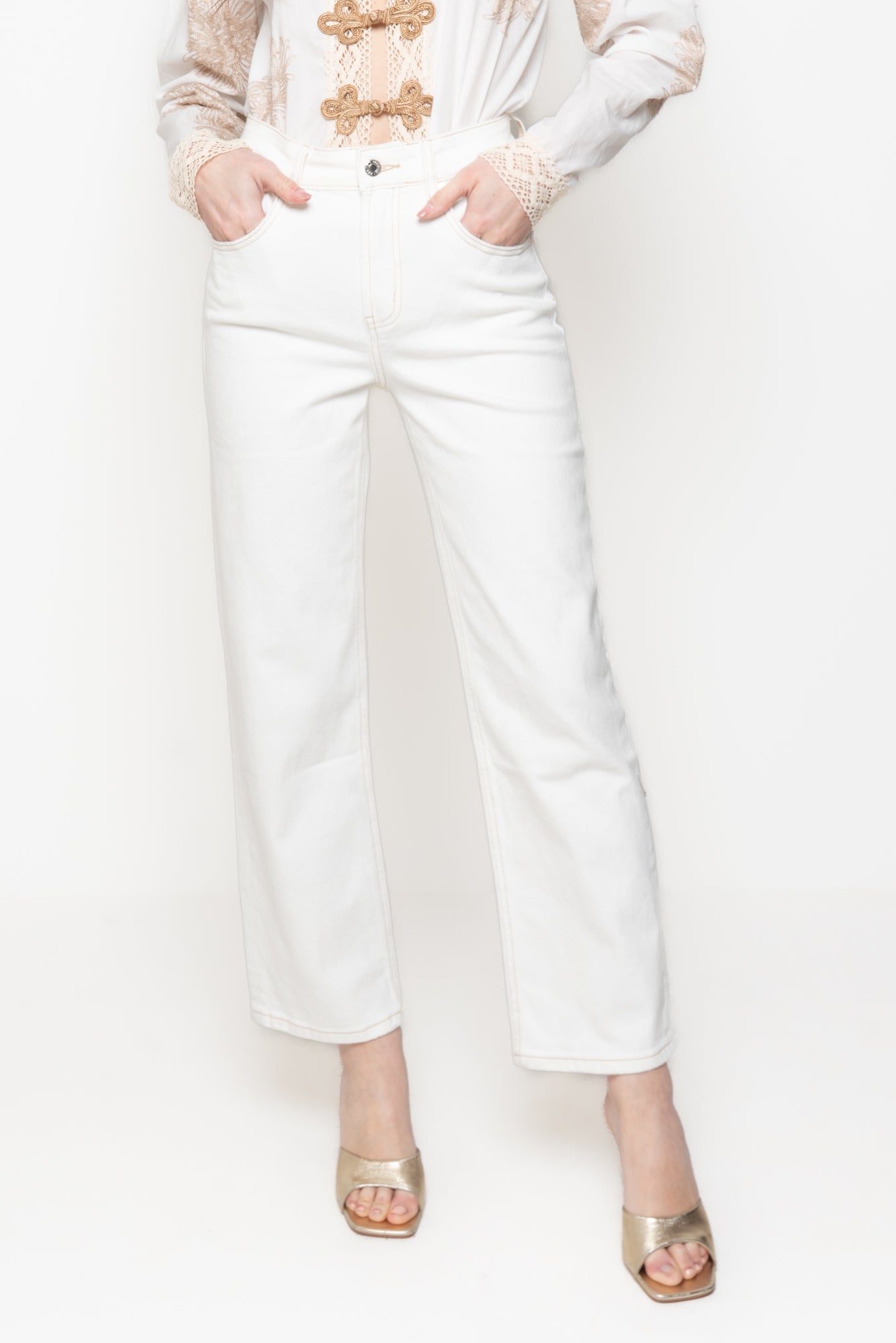 Jeans Wide Leg Denim Essential Immagine secondaria del prodotto