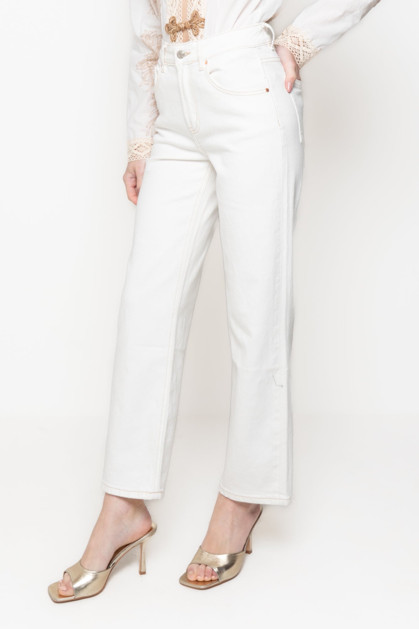 Jeans Wide Leg Denim Essential Immagine principale del prodotto
