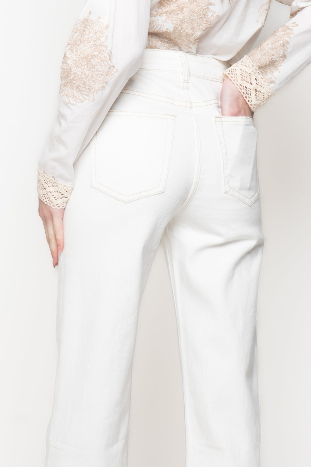 Jeans Wide Leg Denim Essential