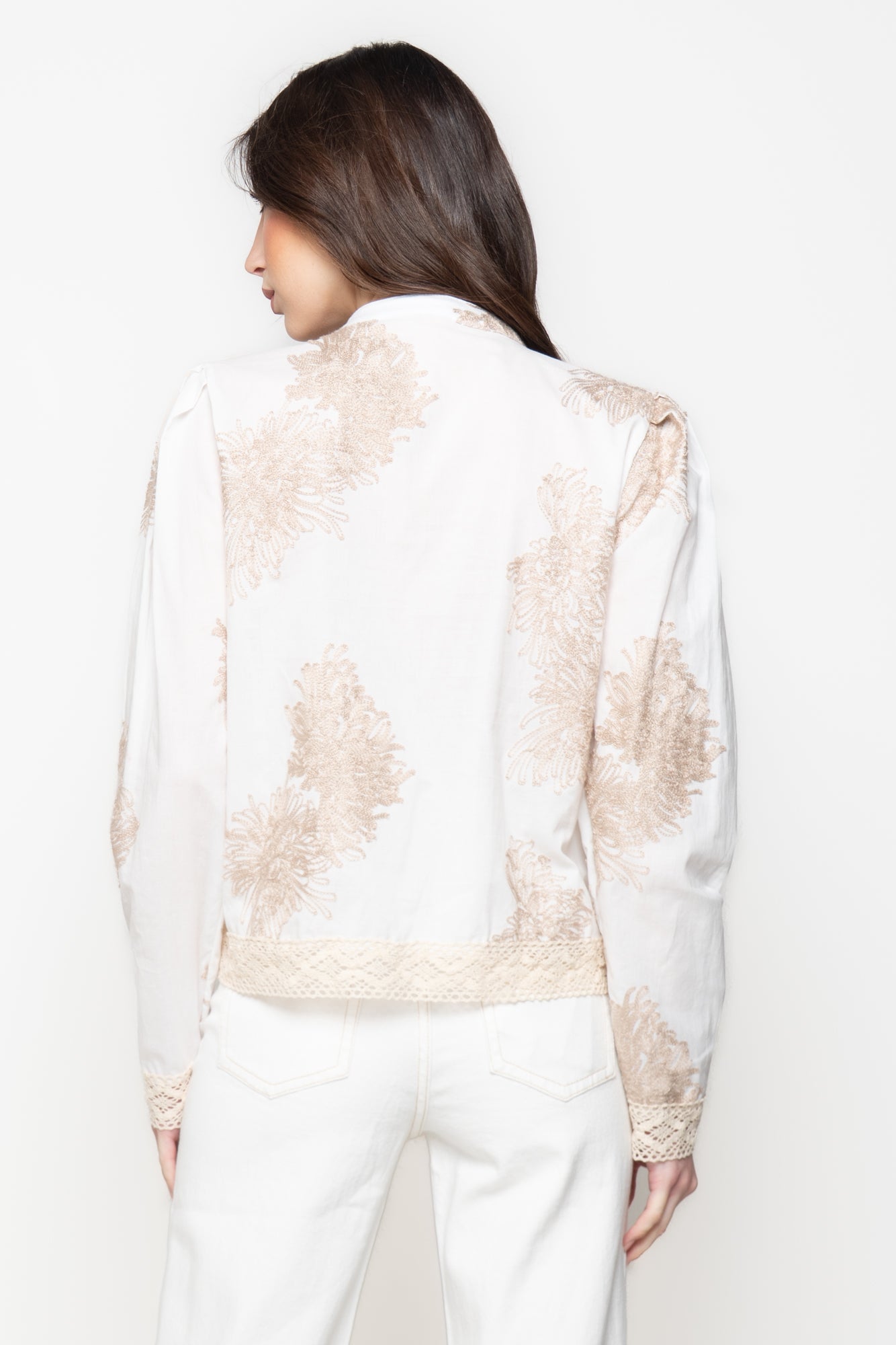 Giacca Ricamata Boho Couture