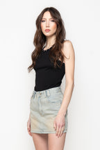 Gonna Mini Denim Vintage