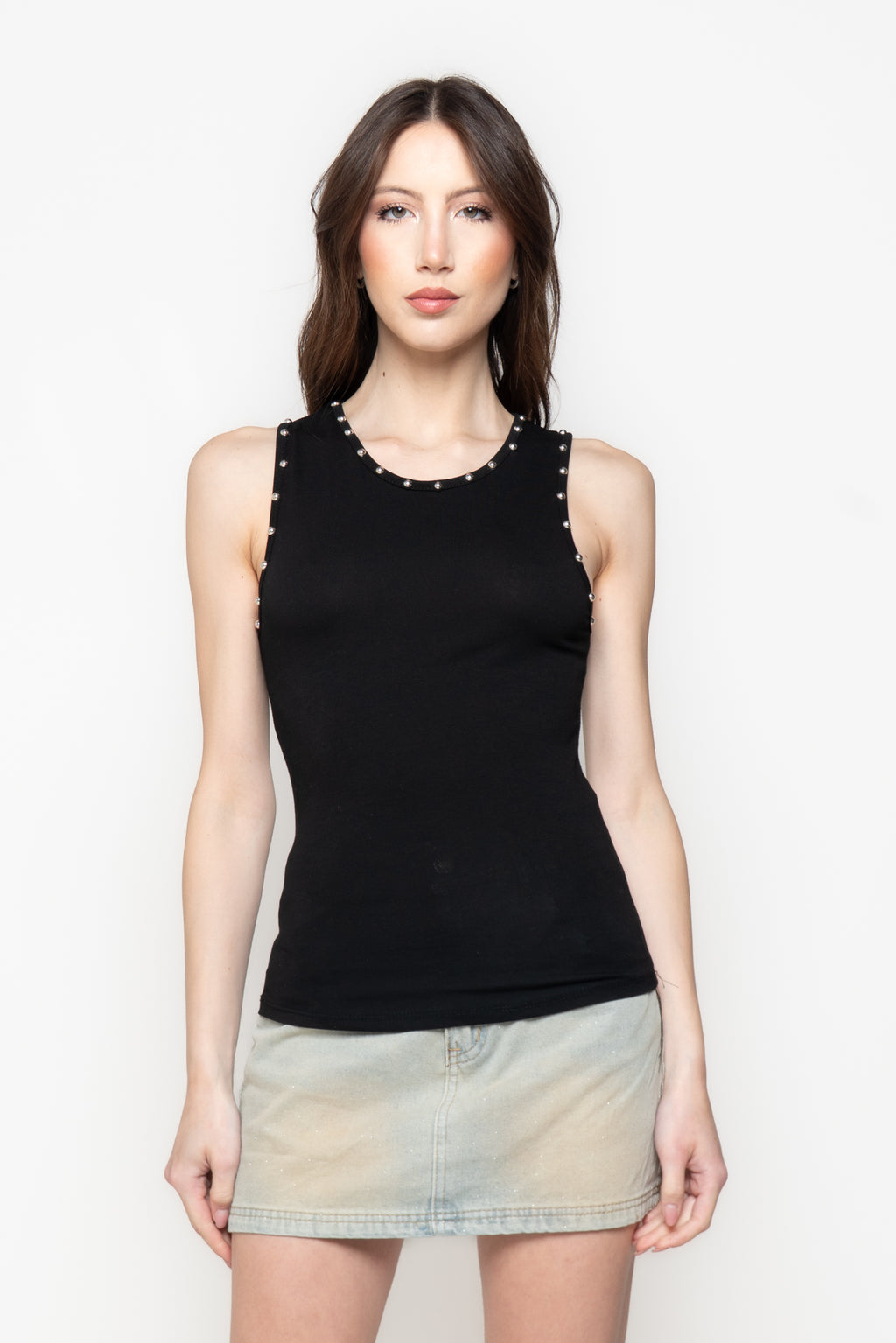 Top Basic con Borchie