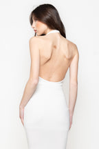 Abito Cut Out Drappeggiato