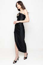 Abito Monospalla con Cut Out