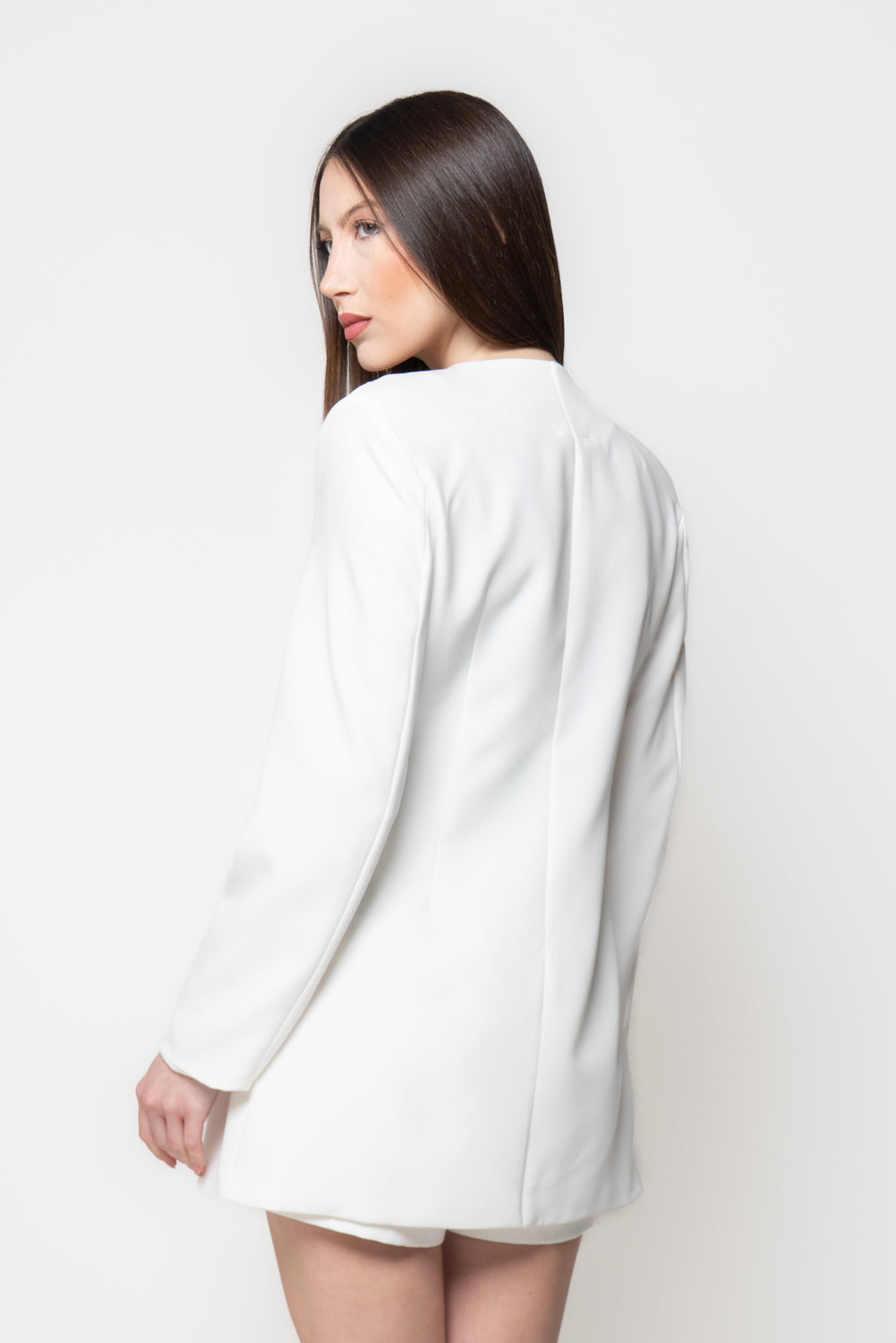 Completo Donna Blazer e Pantaloncino Coordinato Elegante