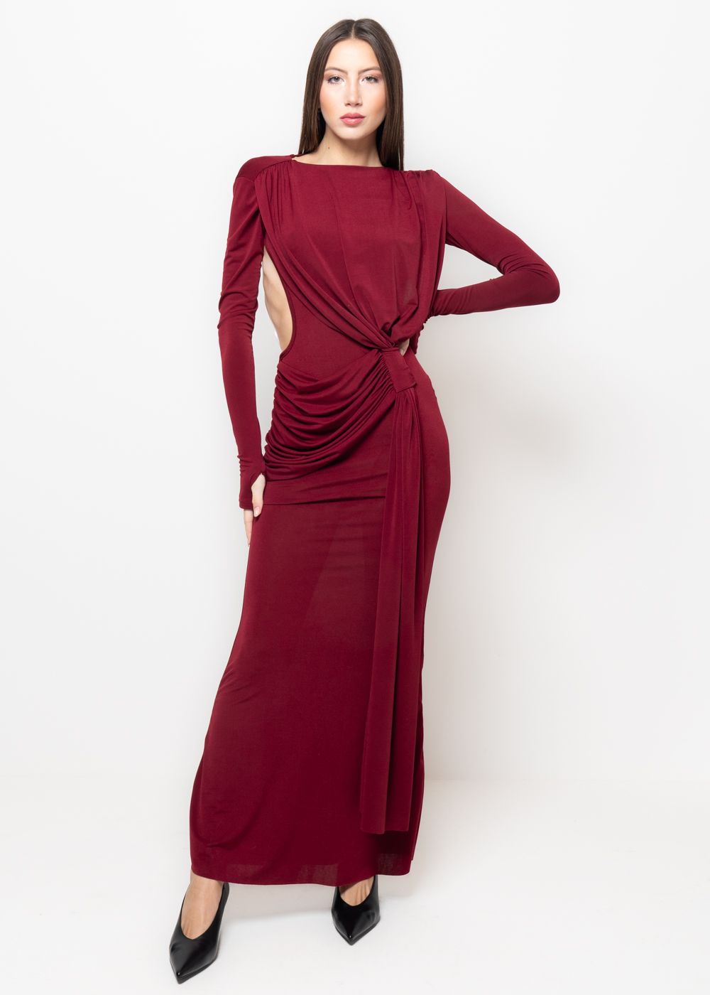Abito Armonia Bordeaux