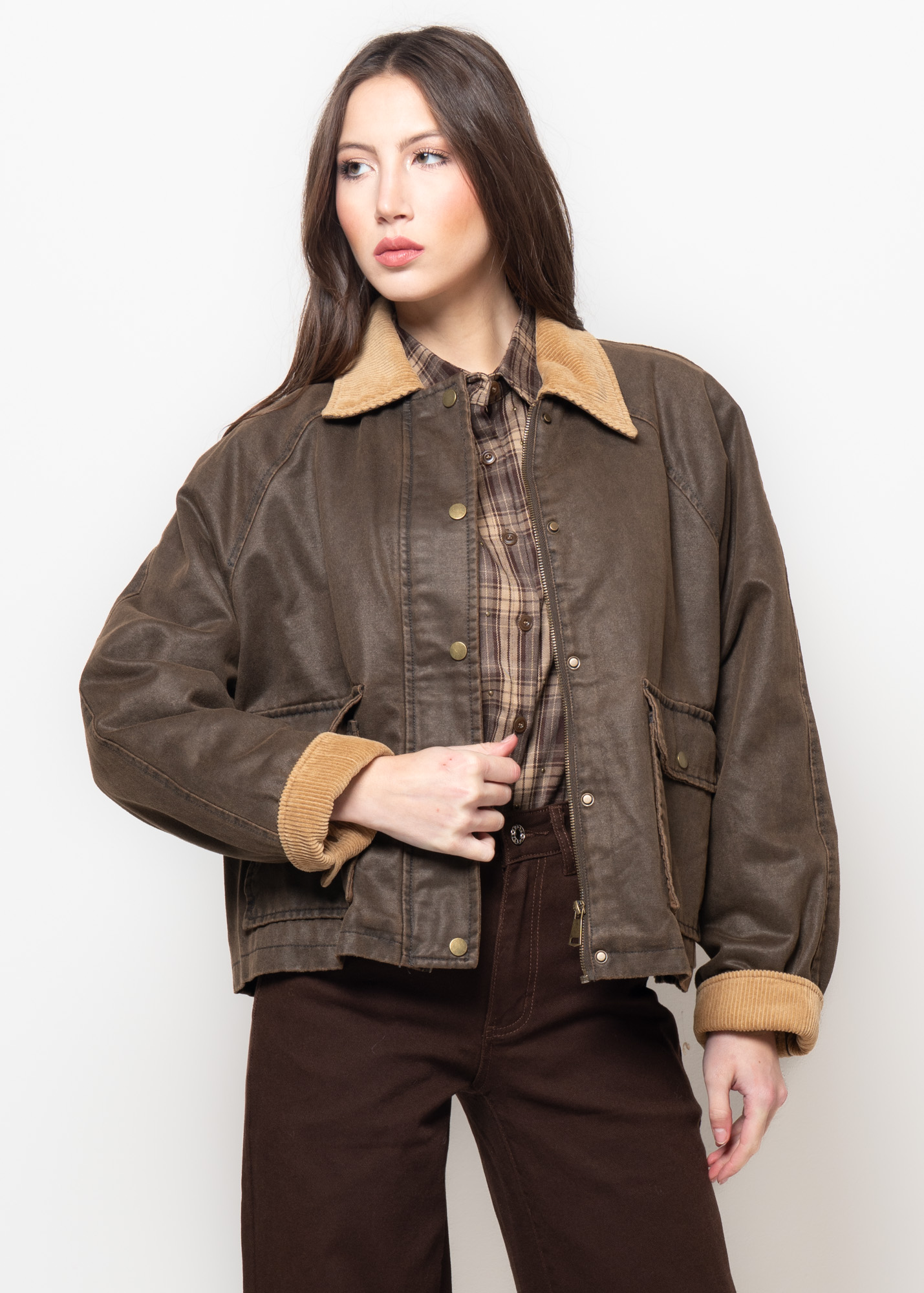 Giubbotto Rustic Cammello