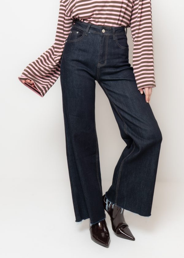 Jeans vertigine grezza