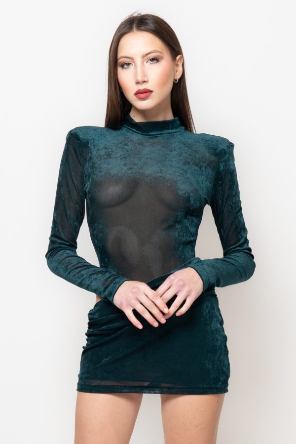 vestitino vertigine verde